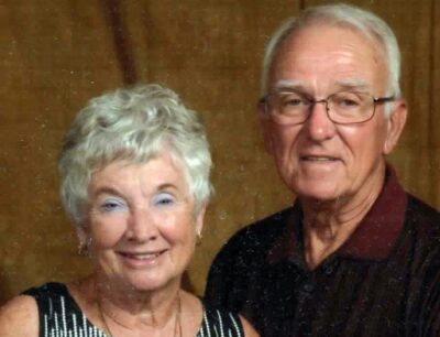 Pictured are Bev and Dave Paxton.