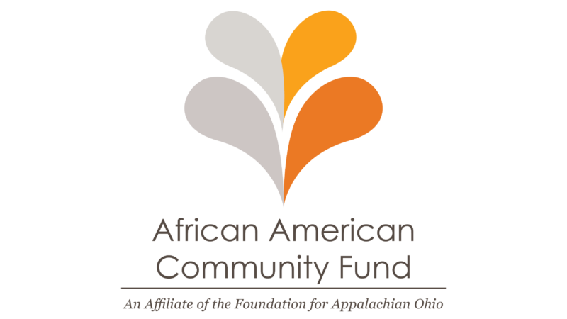 Logo in four colors displaying a fleur and the words "African American Community Fund - an affiliate of the Foundation for Appalachian Ohio"