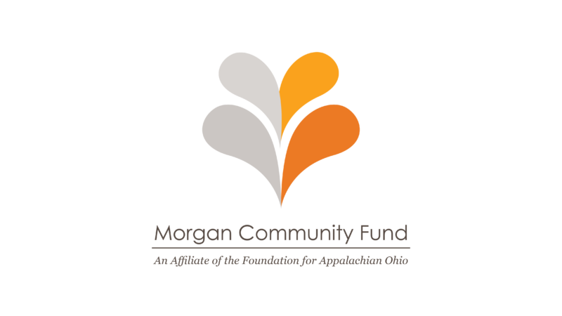 Logo in four colors displaying a fleur and the words "Morgan Community Fund - an affiliate of the Foundation for Appalachian Ohio"