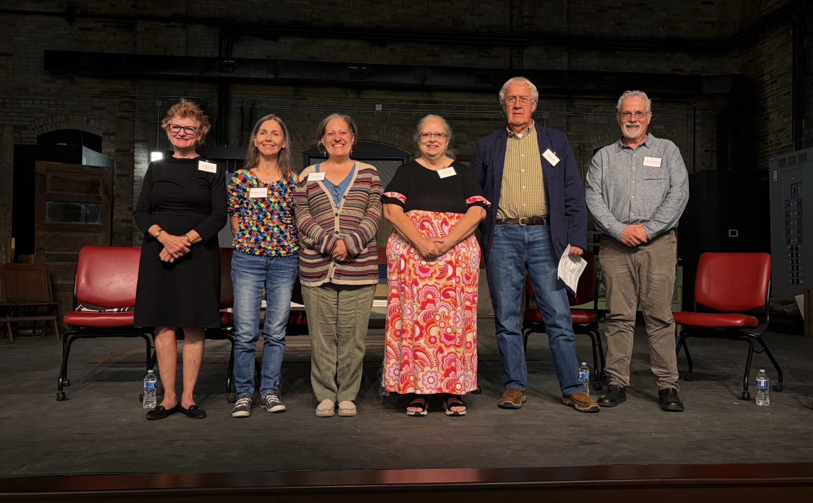 Pictured are six of the 2026 Jenco Award recipients (from left) Judge Luann Cooperrider, Stephanie Laube, Sarah Adkins, Lisa Carroll, Skip Ricketts and John Winnenberg. 